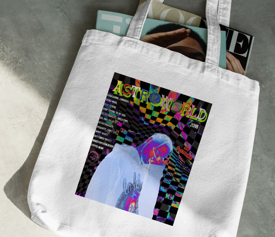 Astroworld Travis Scott, Bags, Astroworld Travis Scott Tote Bag