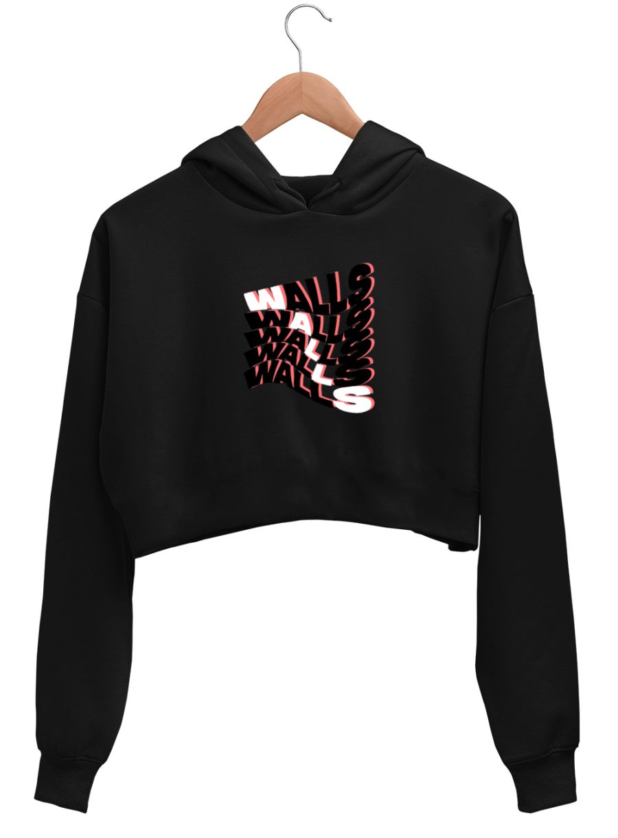 Custom Louis Tomlinson Walls Cropped Hoodie By Custom-designs - Artistshot