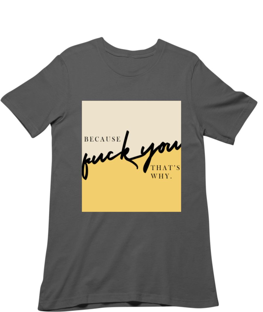 FU in Cursive T-Shirt