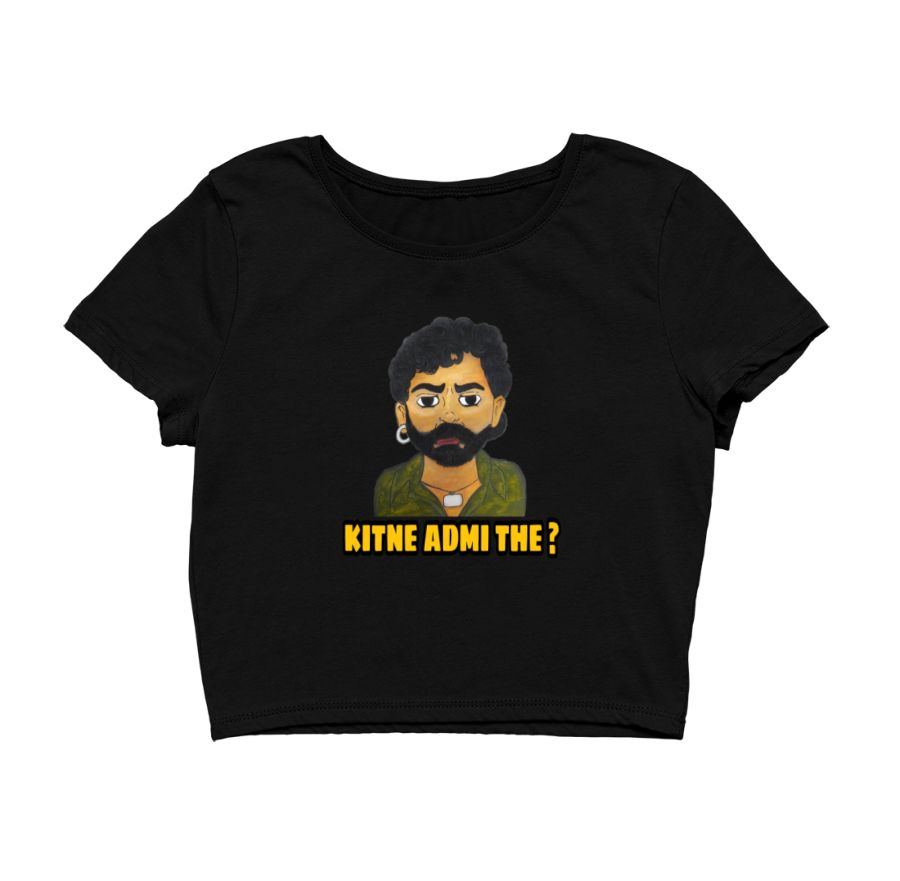 Kitne admi the? - Gabbar Singh sholay - Frankly Wearing Kitne admi the? - Gabbar Singh sholay - Frankly Wearing