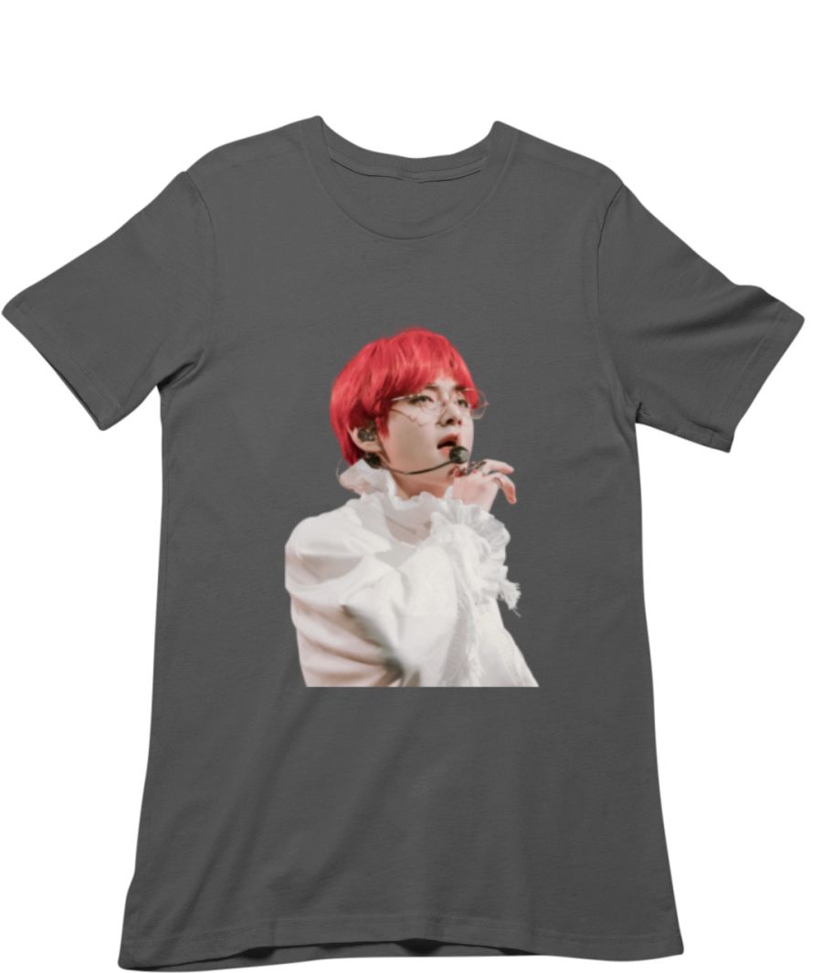 taetae taehyung taehyungbts jimin jimini jiminie  Taehyung Red Hair  HD Png Download  Transparent Png Image  PNGitem