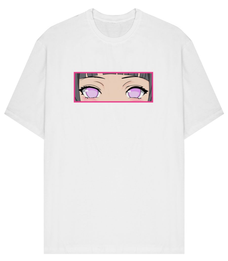 Camiseta T-Shirt Hinata Olho Eyes Anime Naruto Algodão em Promoção na  Americanas