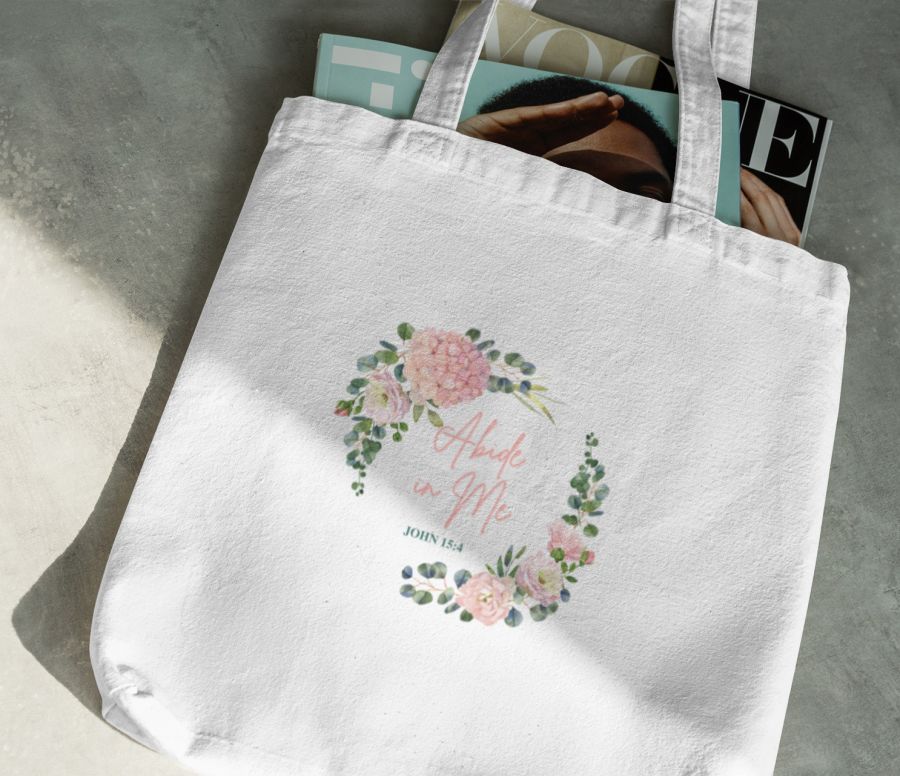 Abide In Me {Tote Bag} Abide In Me {Tote Bag}