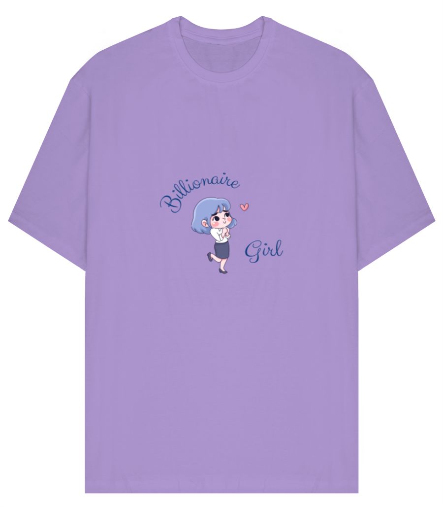 billionaire girl Oversized T-Shirt