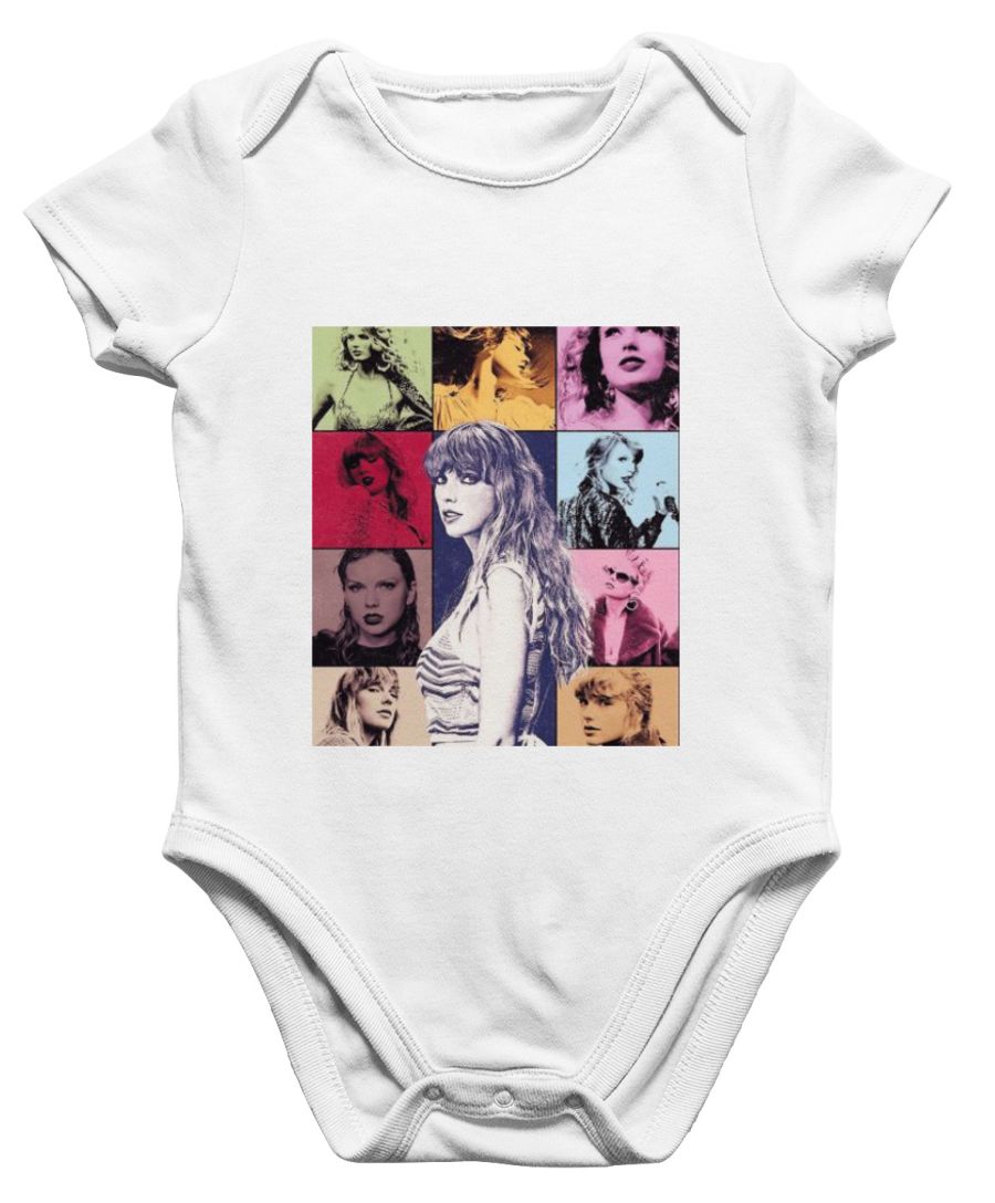 In My Baby Era Taylor Swift Inspired Organic Baby Onesie®