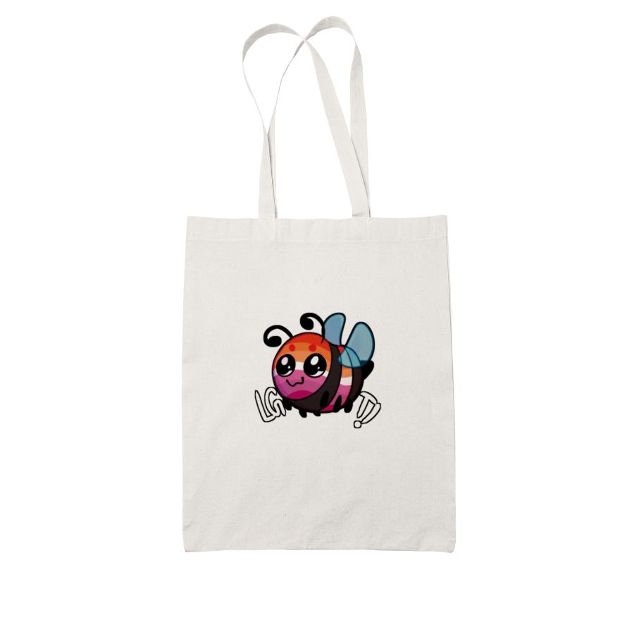 LG Bee Tee Lesbian Pride Tote Bag