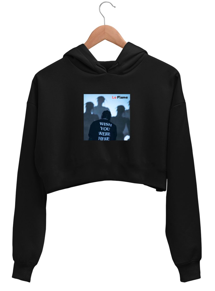 Wish You Were Here Cropped Hoodie Wish You Were Here Cropped Hoodie