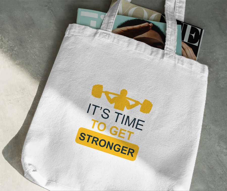 it's gym time Tote Bag - Frankly Wearing it's gym time Tote Bag - Frankly Wearing