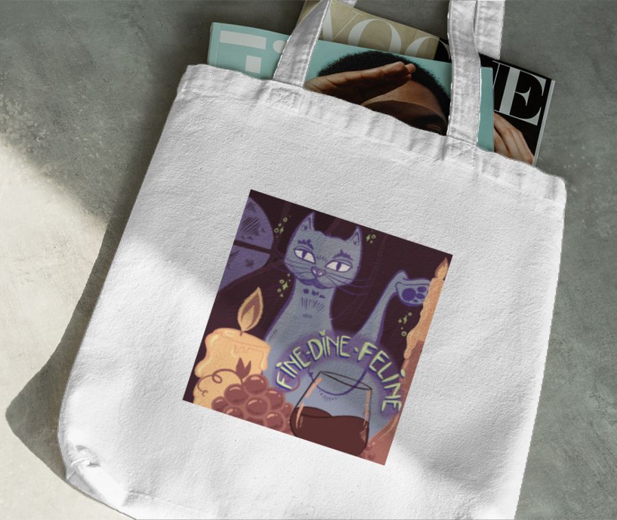 Fine. Dine. Feline.  