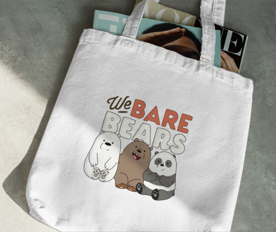 We Bare Bears Tote Bag