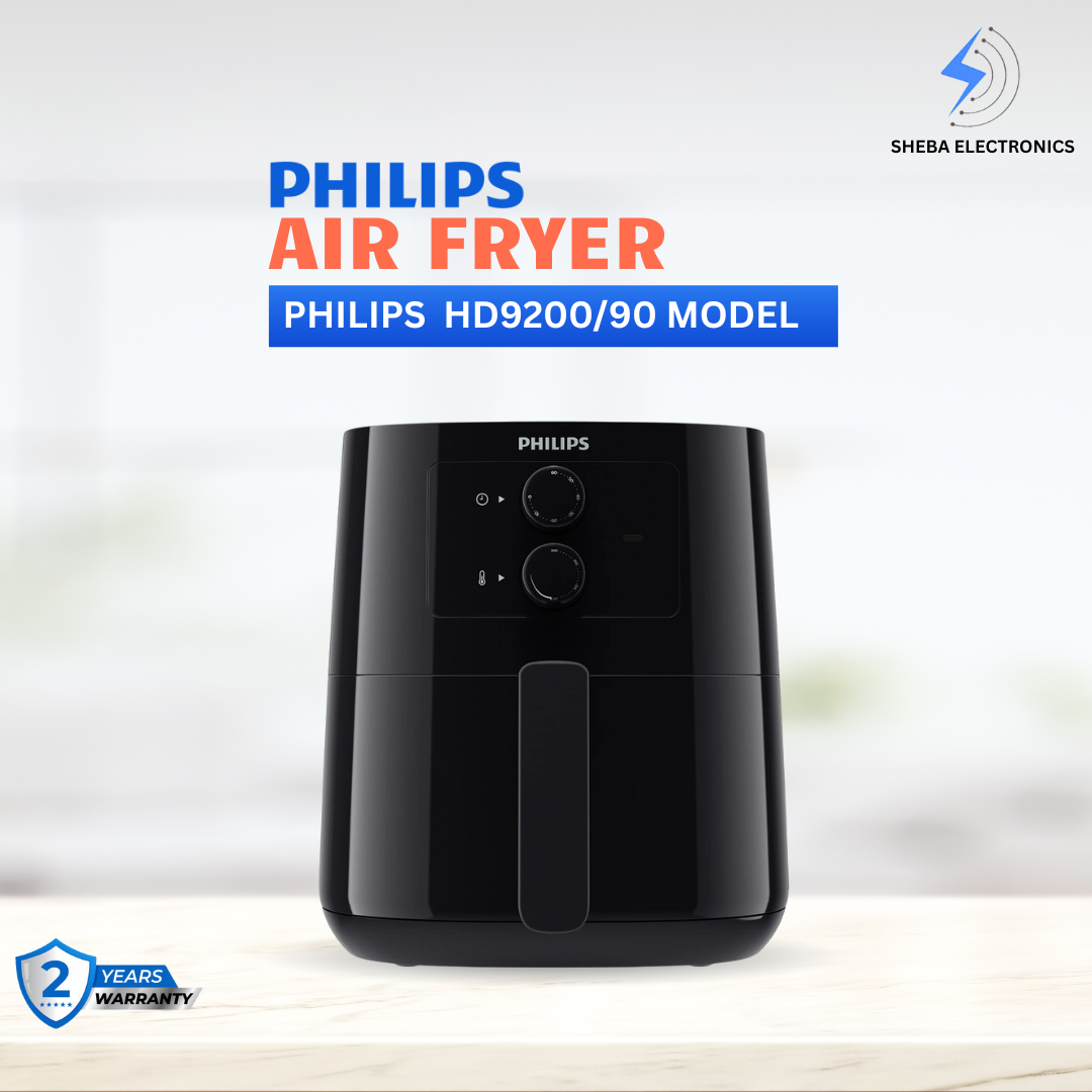 PHILIPS HD9200/91 Essential Air Fryer (Slate Grey, 4.1L)