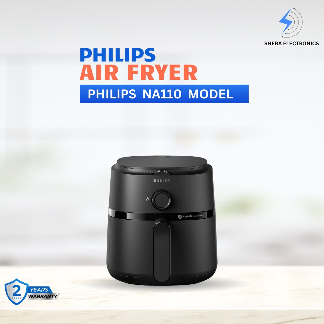 Philips Air Fryer NA110 – 3.2L, 1300W Black