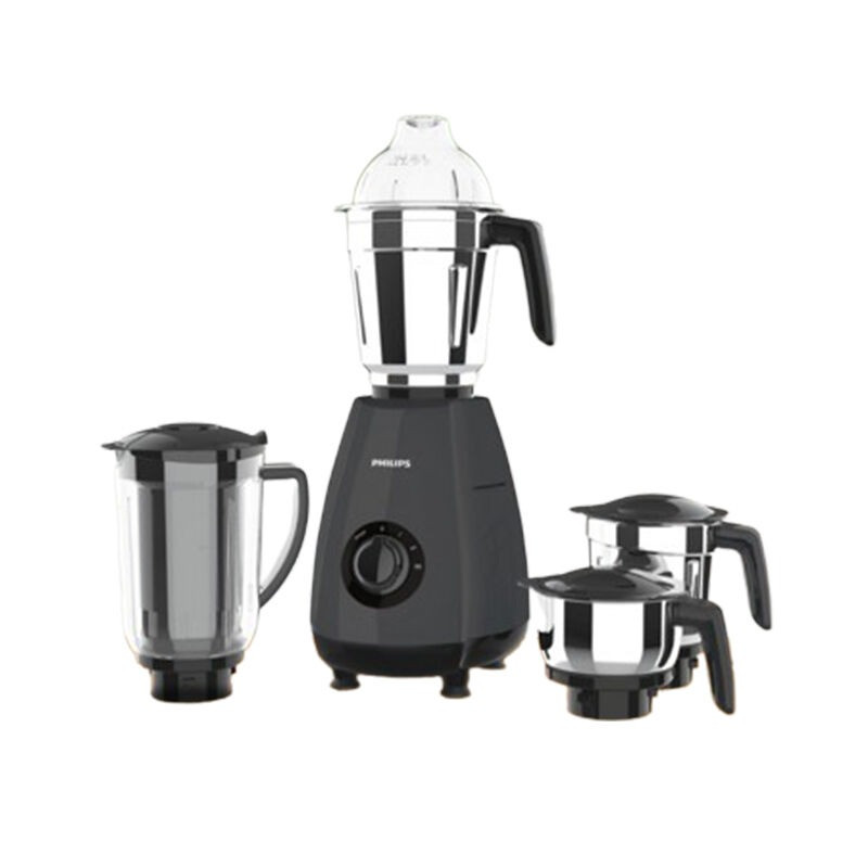 Phillips HL7704/00 black 1000 Juicer Mixer Grinder (4 Jars, Black)