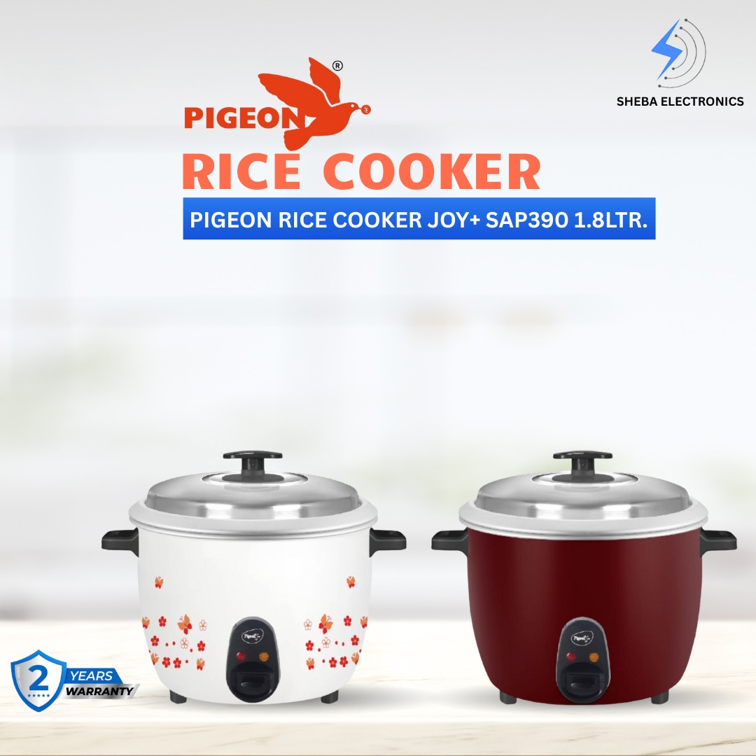 Pigeon Joy+ Electric Rice Cooker (1.8L) | SAP 390 | 700W