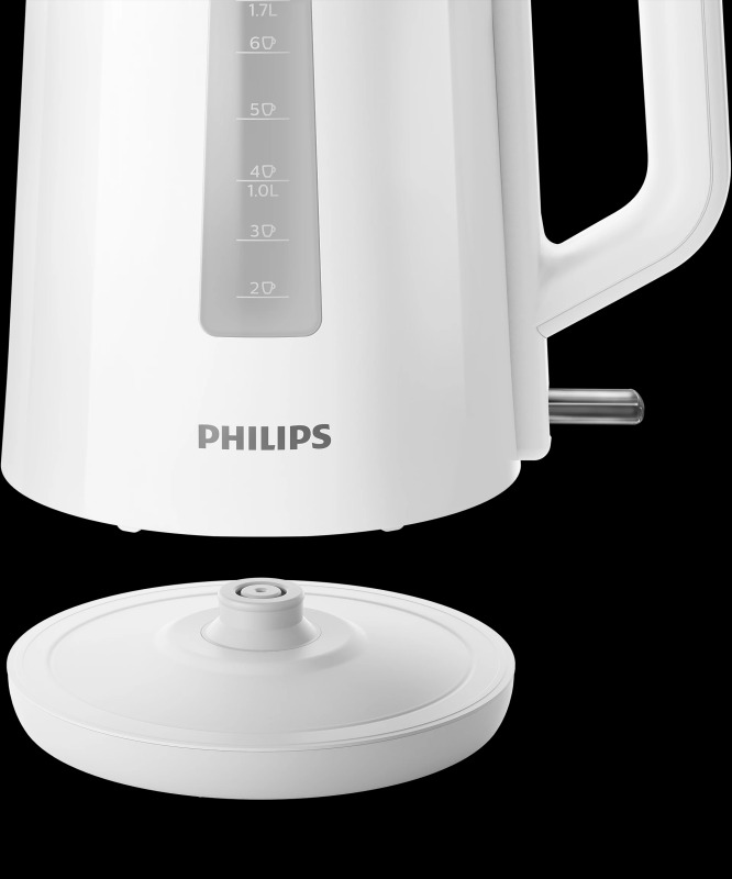 Philips Series 3000 Plastic Kettle HD9318 – 1.7L, 2200W, Fast Boil, Spring Lid Design - Thumbnail 4