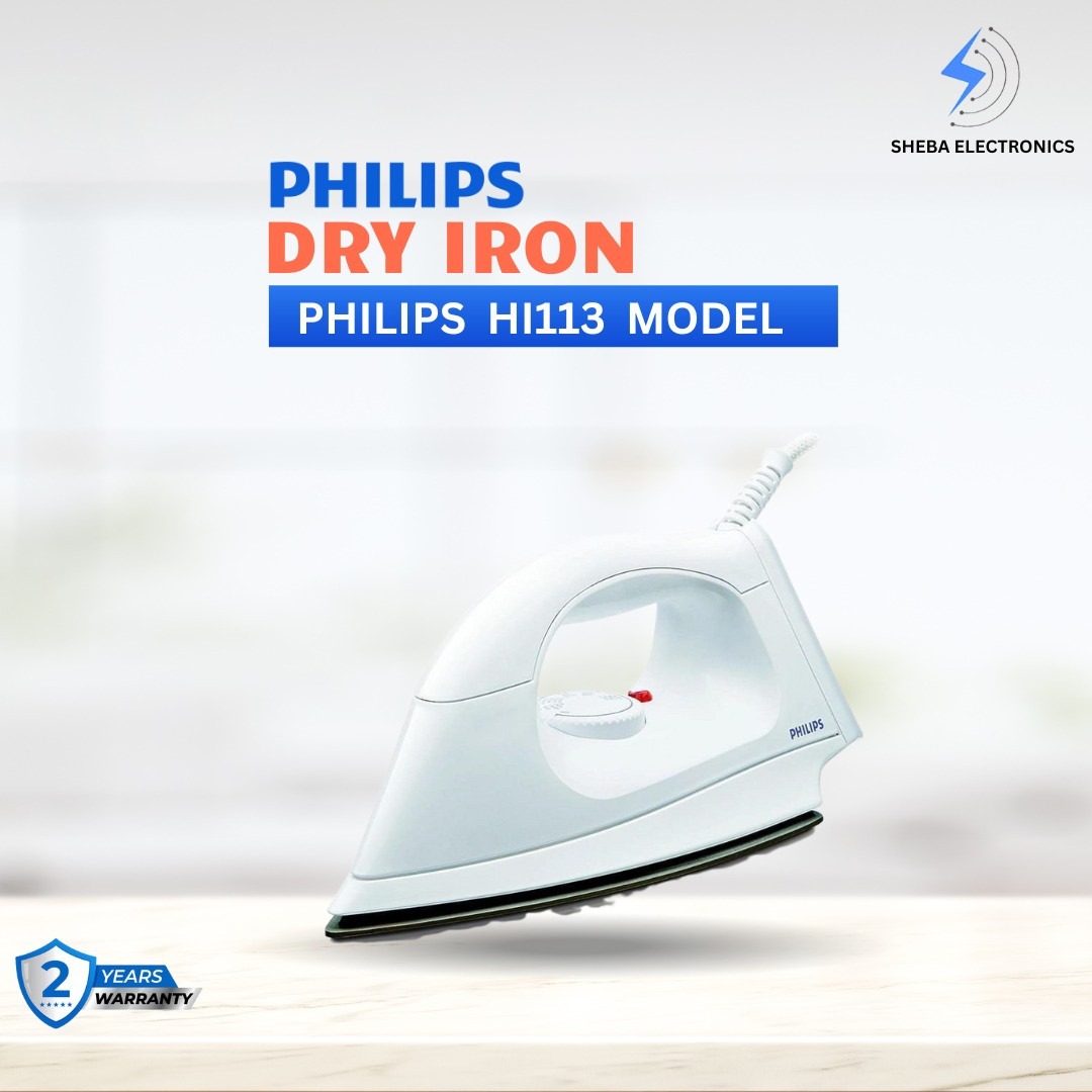 Philips Dry Irons HI113/28 & 1000w Powe