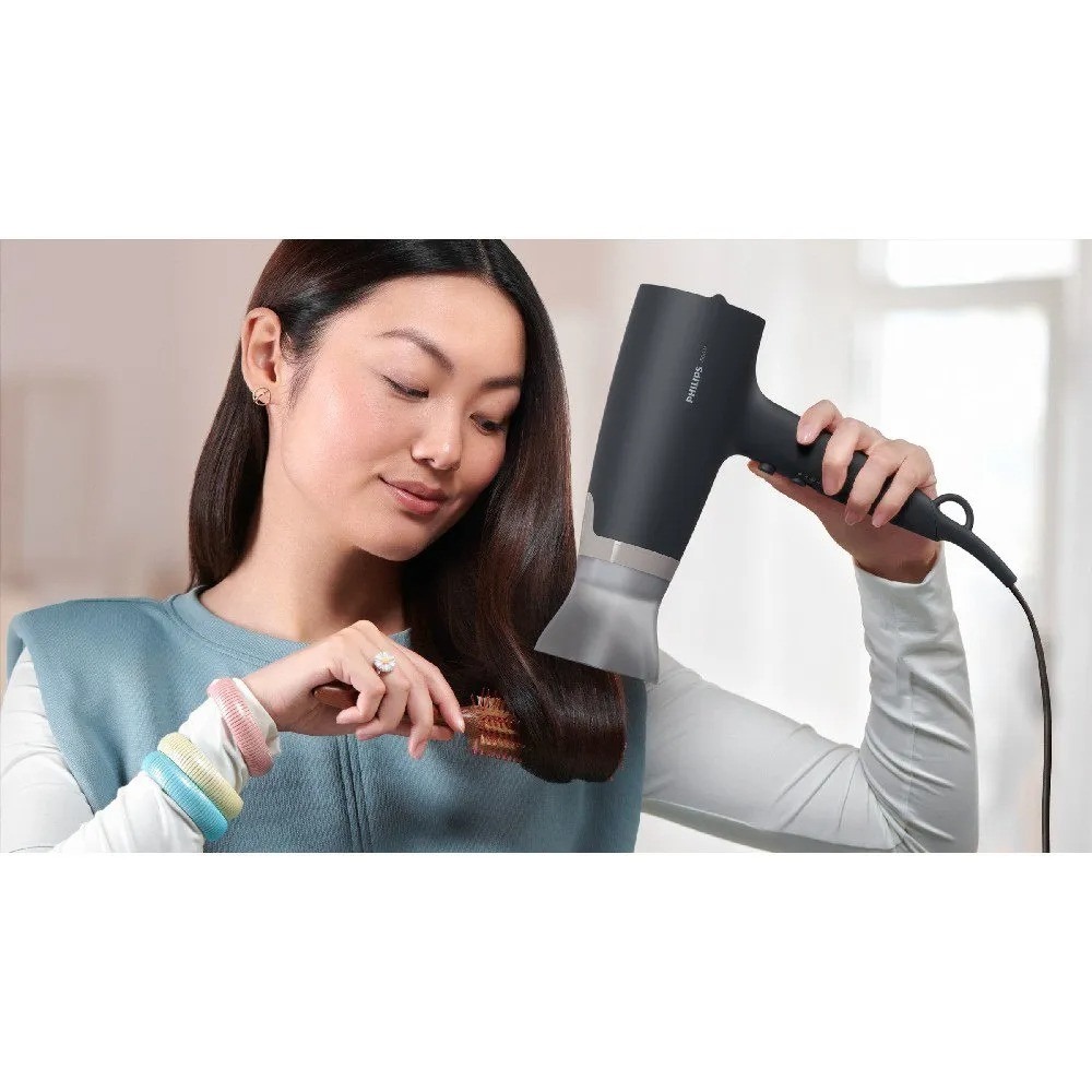 Philips 3000 Series Hair Dryer BHD351 – Powerful Drying with ThermoProtect Technology-2100W powerful motor - Thumbnail 2