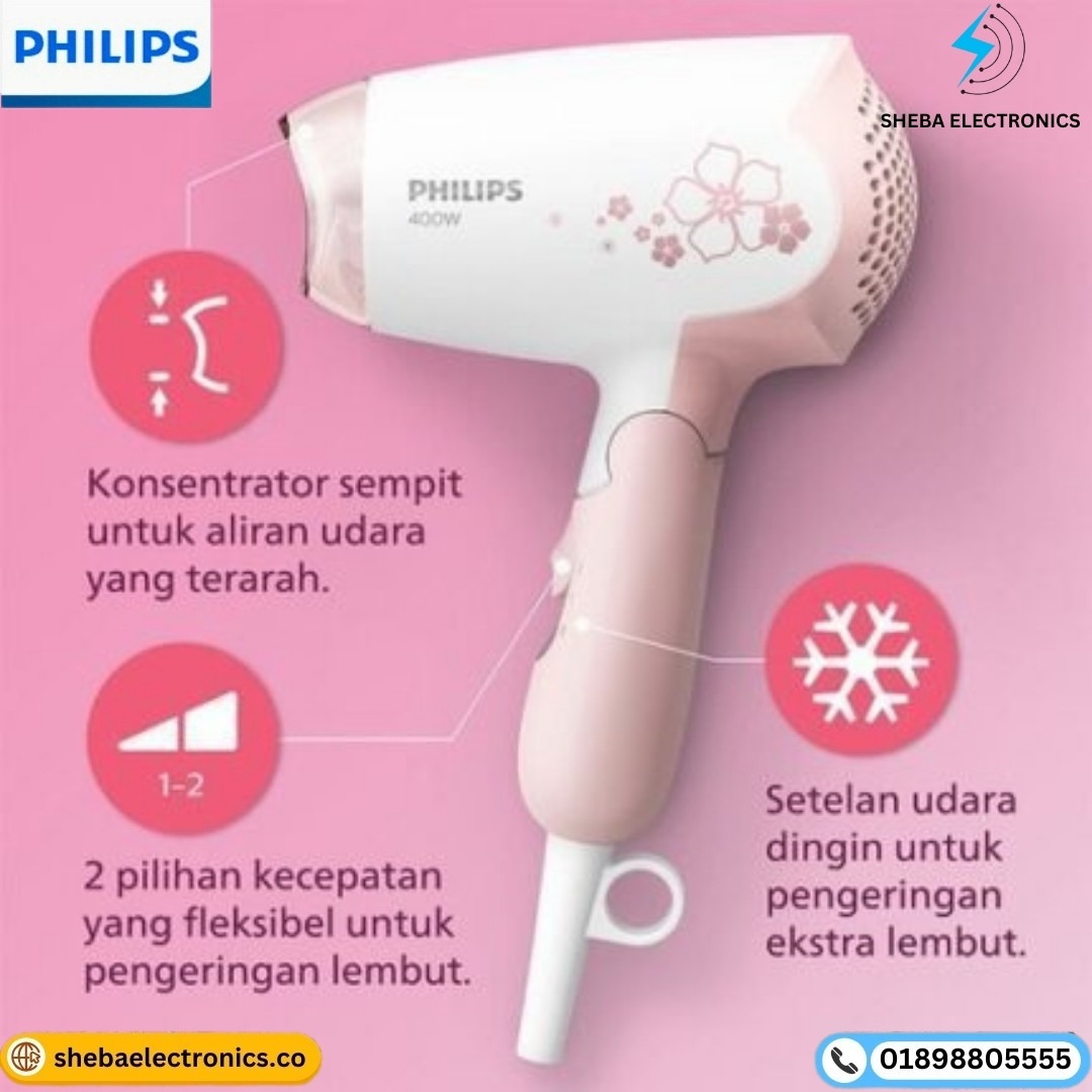 Philips DryCare HP8108/00 Hair Dryer – 1000W - Thumbnail 3