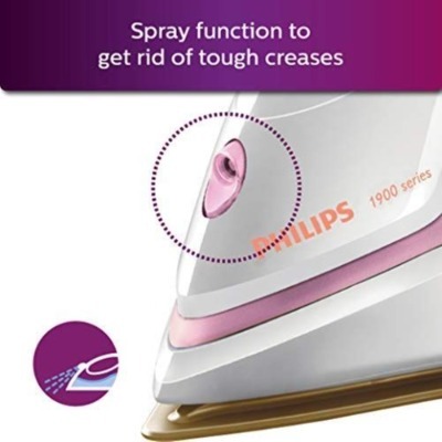 Philips GC1920/40 Steam Iron Non-Stick Soleplate 1440 Watt - Thumbnail 4