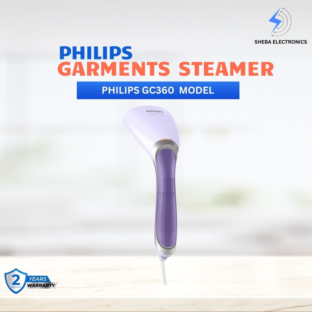 Philips GC360/30 Handheld Garment Steamer Vertical & Horizontal Steaming, 1200 Watt.