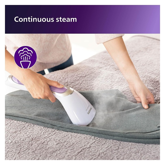 Philips GC360/30 Handheld Garment Steamer Vertical & Horizontal Steaming, 1200 Watt. - Thumbnail 4