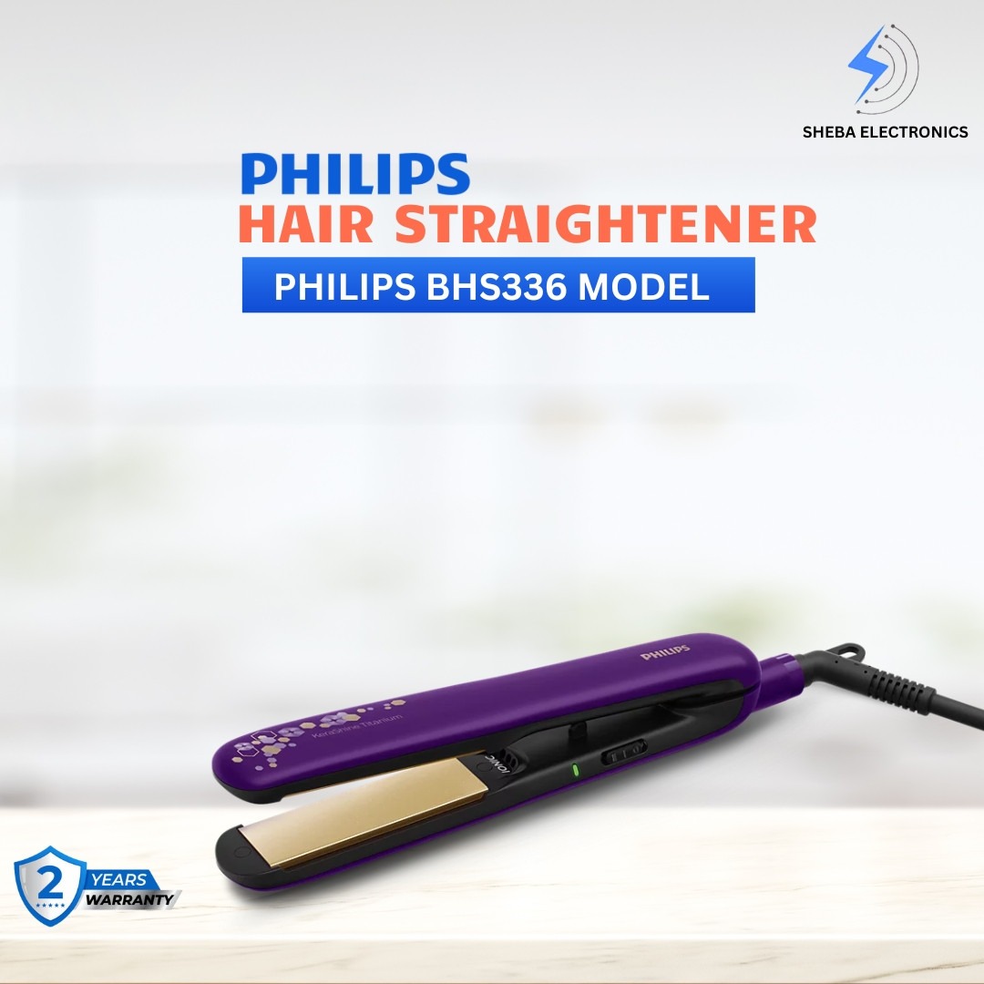 Philips Hair Straightener BHS336/00 – Purple - Thumbnail 4