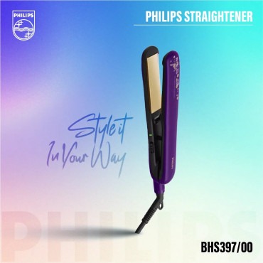 Philips BHS397/00 Hair Straightener 3000 Series (Black) - Thumbnail 3