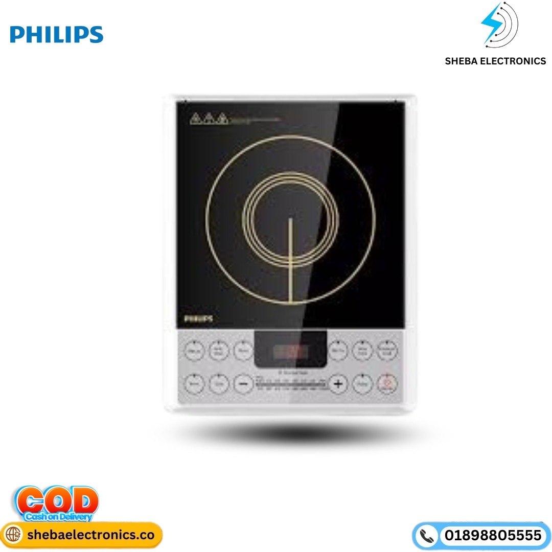 Philips HD4929 Induction Cooker with Auto-Off Function 2100-Watt (Black) - Thumbnail 3