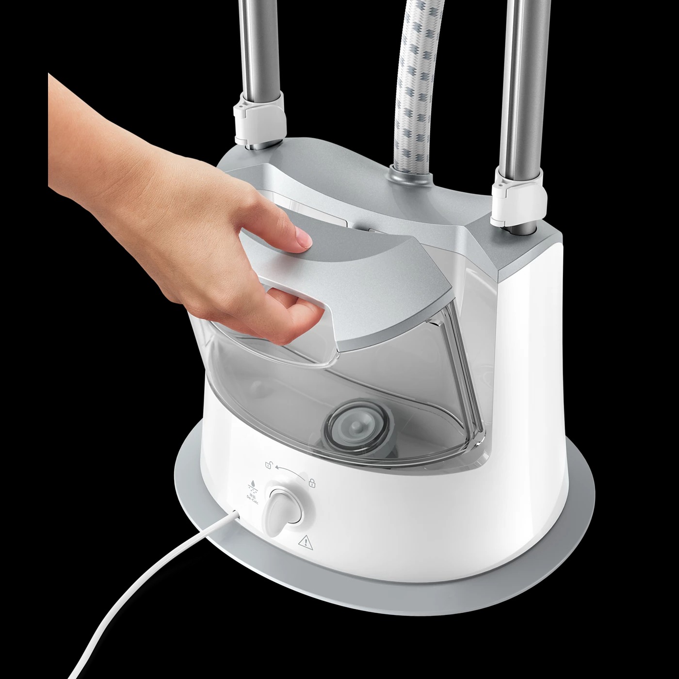 Philips Garment Steamer Iron GC487, (1800W) BLACK GRAY - Thumbnail 4