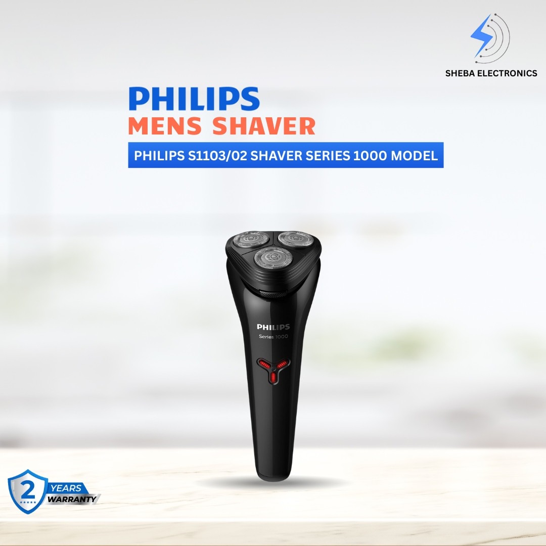 Philips S1103/02 Shaver Series 1000 – Effortless Smooth Shave with Advanced Skin Protection - Thumbnail 5