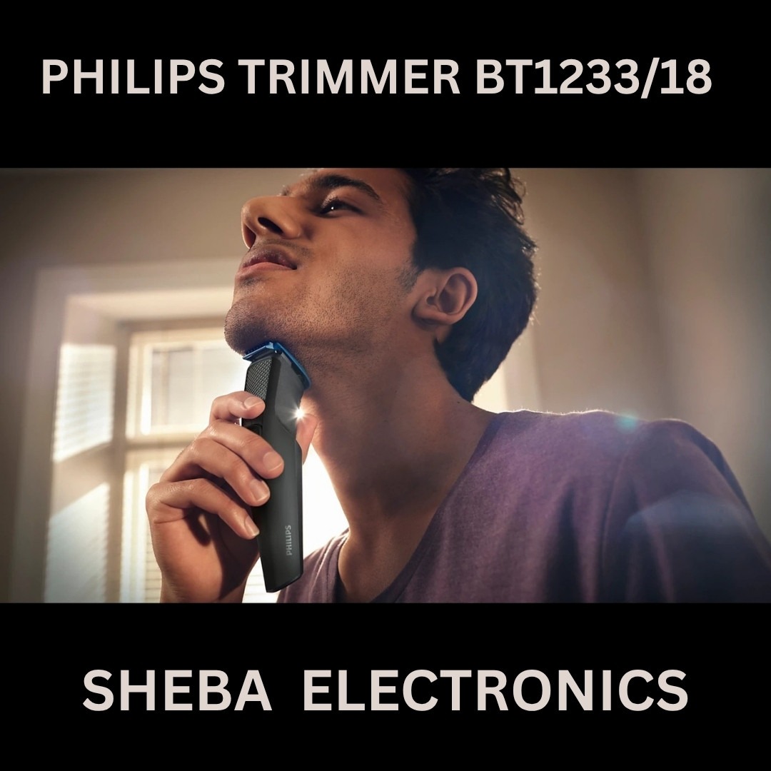 PHILIPS BT1233/18 Beard Trimmer series 1000 (Black) - Thumbnail 3