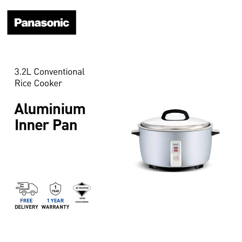 Panasonic SR-GA321 Conventional Rice Cooker – 3.2L | 1025W | 1–17 Cups | 5-Hour Keep Warm - Thumbnail 2