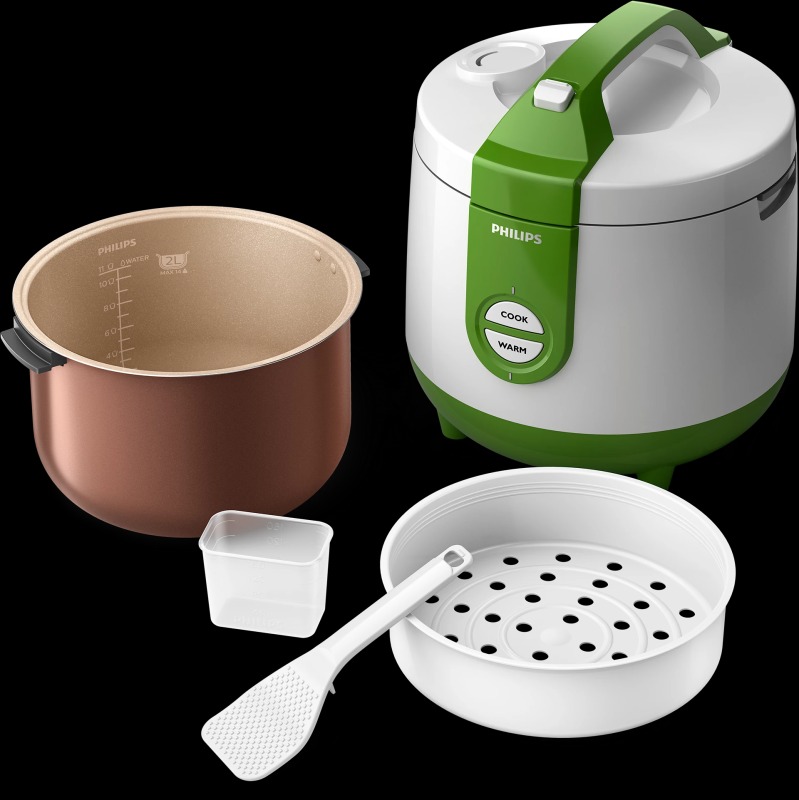 Philips Daily Collection Rice Cooker HD3119/60 – 2.0L - Thumbnail 3