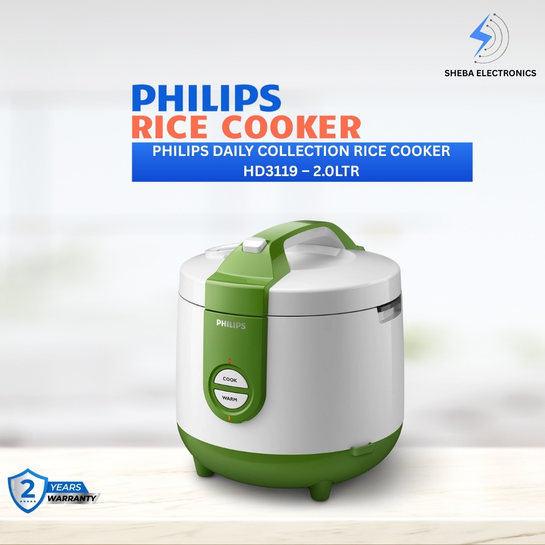 Philips Daily Collection Rice Cooker HD3119/60 – 2.0L - Thumbnail 4