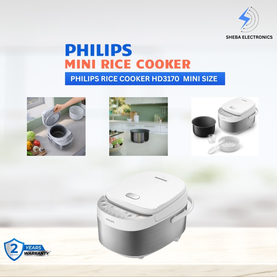 Philips Rice Cooker HD3170 Mini Size 3000 Series Mini – Big Functions - Thumbnail 5