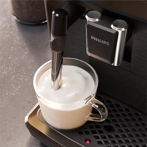 Philips 1200 Series Fully Automatic Espresso Machine (EP1220/00) – Classic Milk Frother, 2 Coffee Varieties, Intuitive Touch Display - Thumbnail 3