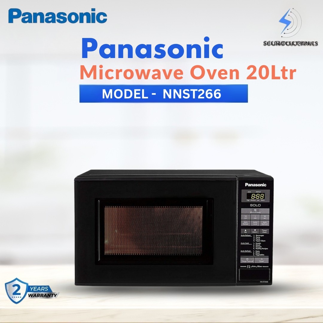 Test Mode ///// Panasonic NN-ST34NB 25L Solo Microwave Oven