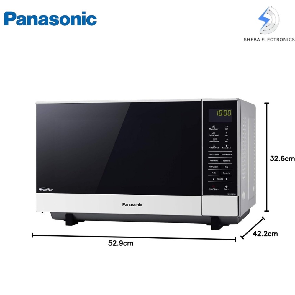 test mode /// Panasonic NN-SF564W Inverter Microwave Oven - 27 Liter - Thumbnail 2