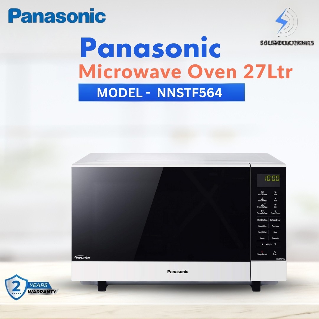 test mode /// Panasonic NN-SF564W Inverter Microwave Oven - 27 Liter - Thumbnail 4