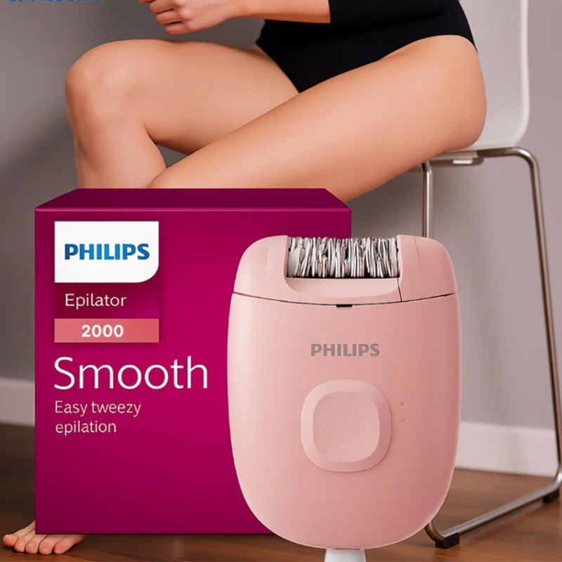 Philips BRE229/00 Satinelle Essential Corded Compact Epilator Series 2000 for Women - Thumbnail 2