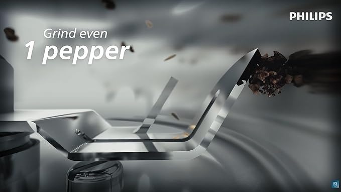 Philips 800 Watt Powerful Motor Mixer Grinder | MicroGrind Technology | Blue| HL7773/01 - Thumbnail 3