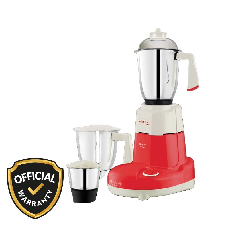 McCoy Super Grind 750W 3 Jars Mixer Grinder - Thumbnail 2