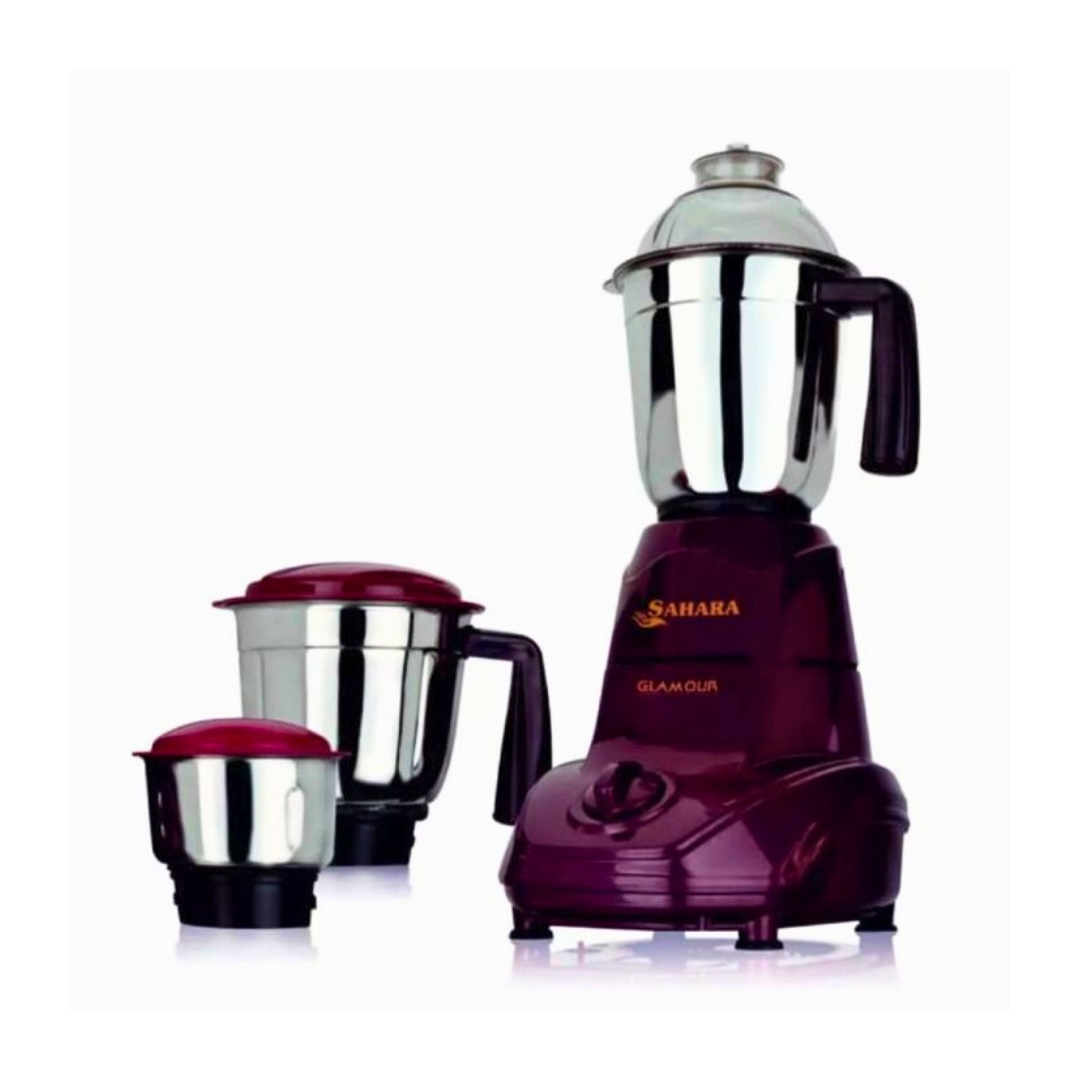 Sahara Glamour Mixer Grinder 3 Stainless Steel Jars 750Watts - Thumbnail 2