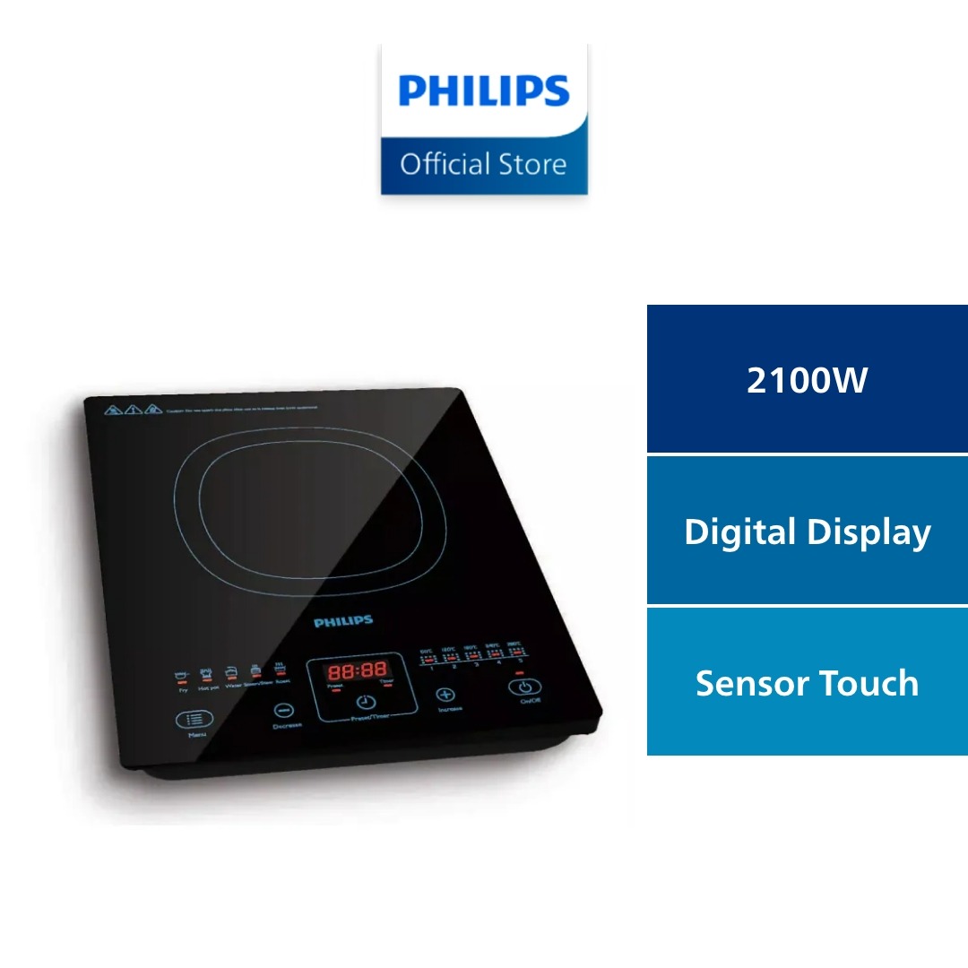 Philips HD4911/00 Induction Cooktop – 2100W High Power - Thumbnail 3
