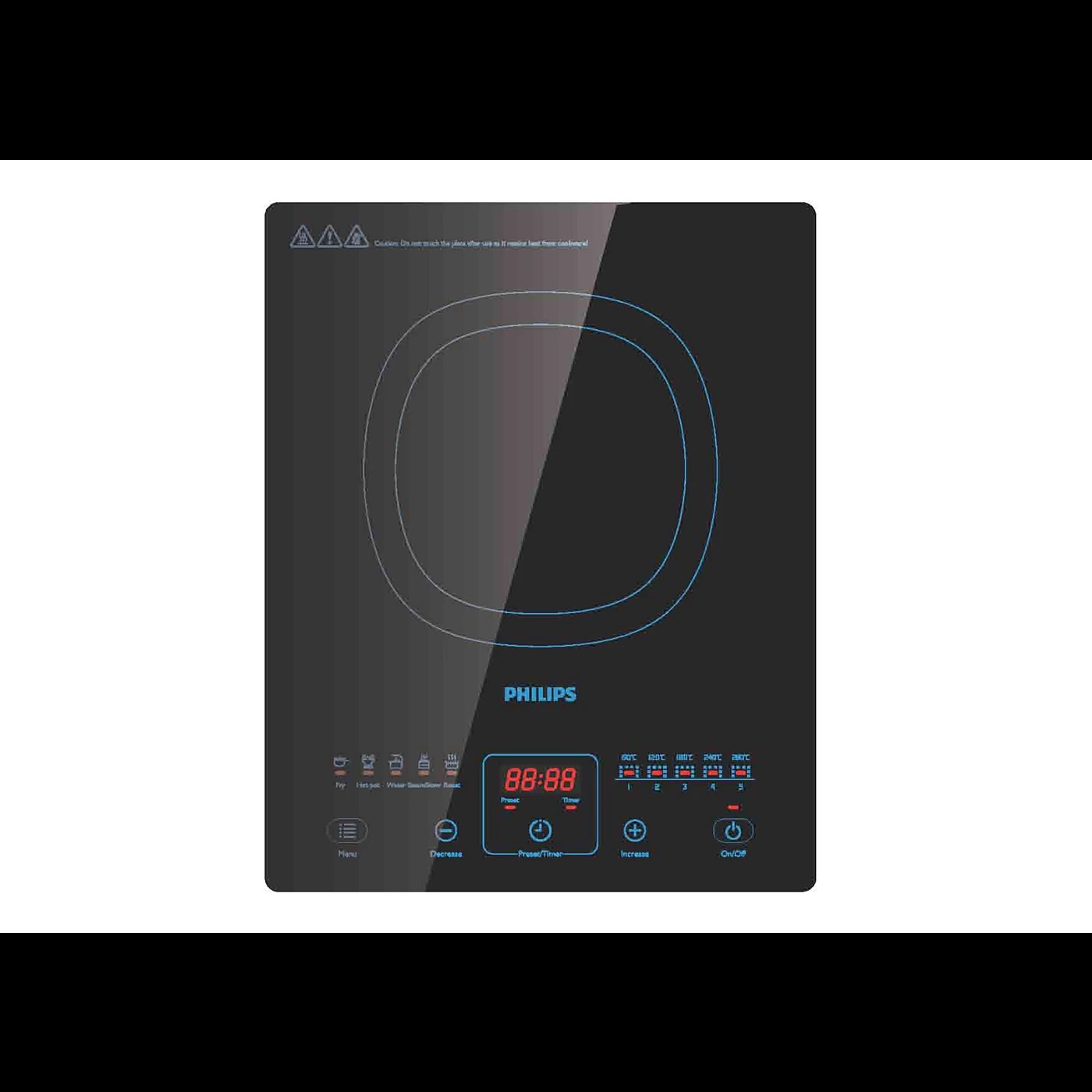 Philips HD4911/00 Induction Cooktop – 2100W High Power - Thumbnail 7