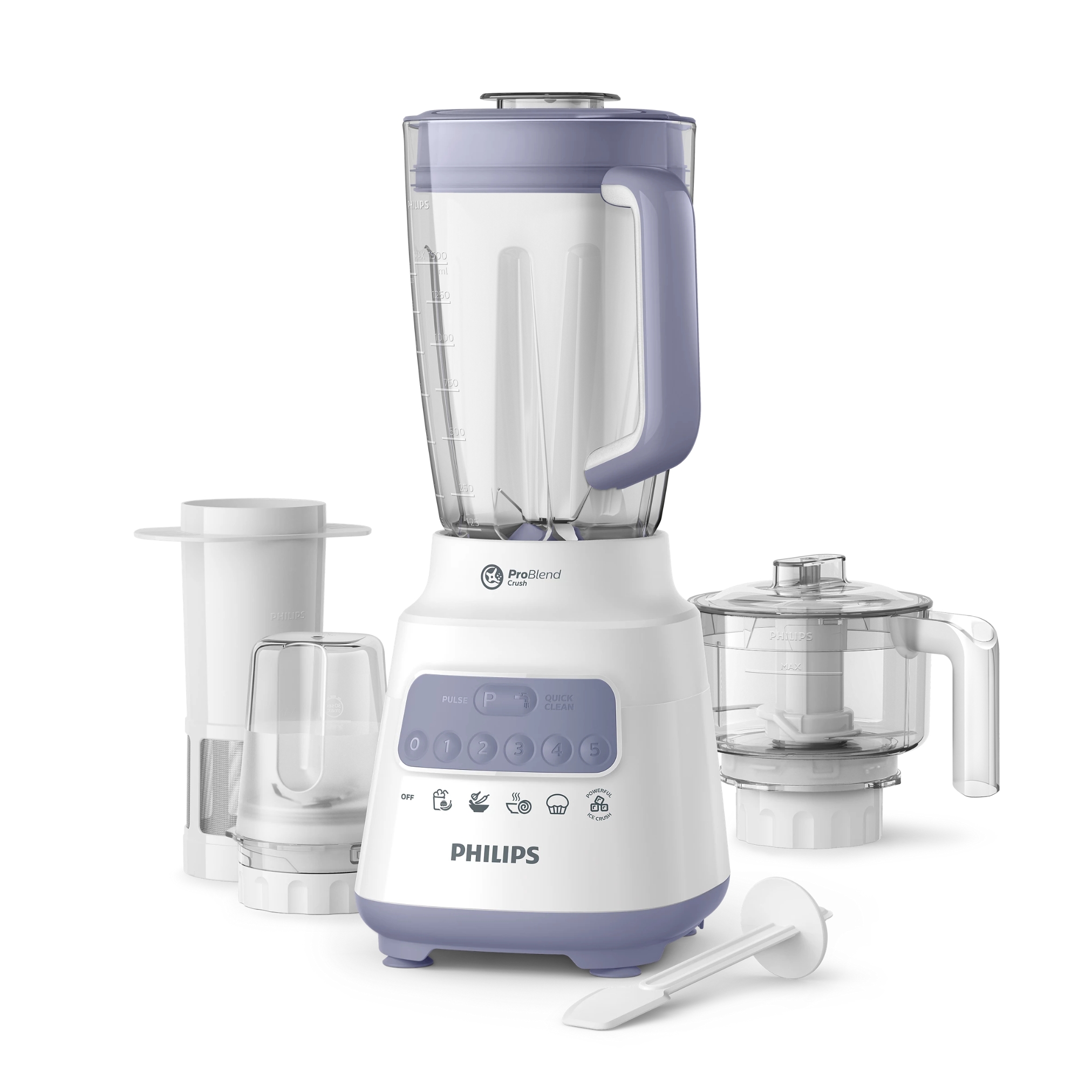 Philips HR2223/00 Blender 5000 Series – 700W Powerful Blender with Pro-Blend Crush Technology