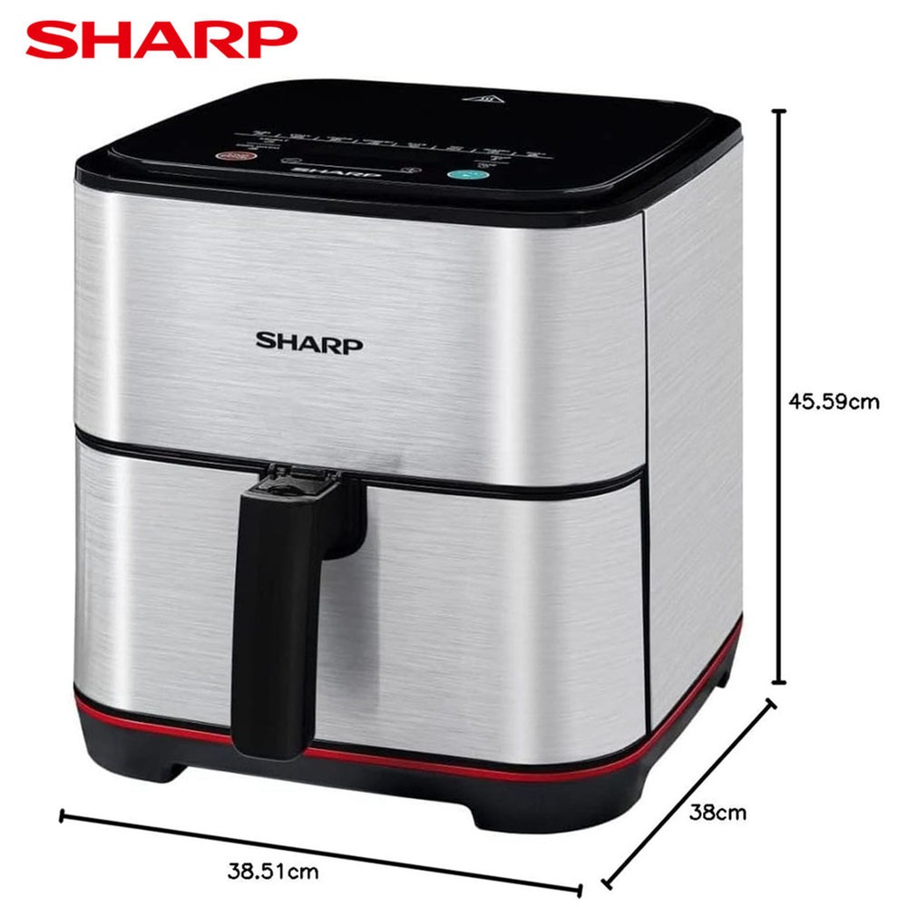 Sharp KF-AF70RT-S3 || 7L || Air Fryer - Thumbnail 3