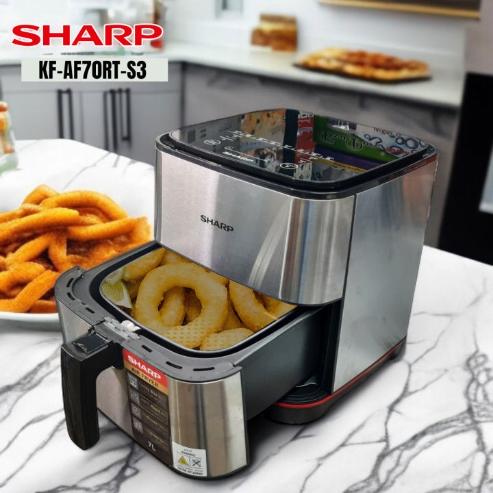 Sharp KF-AF70RT-S3 || 7L || Air Fryer - Thumbnail 4
