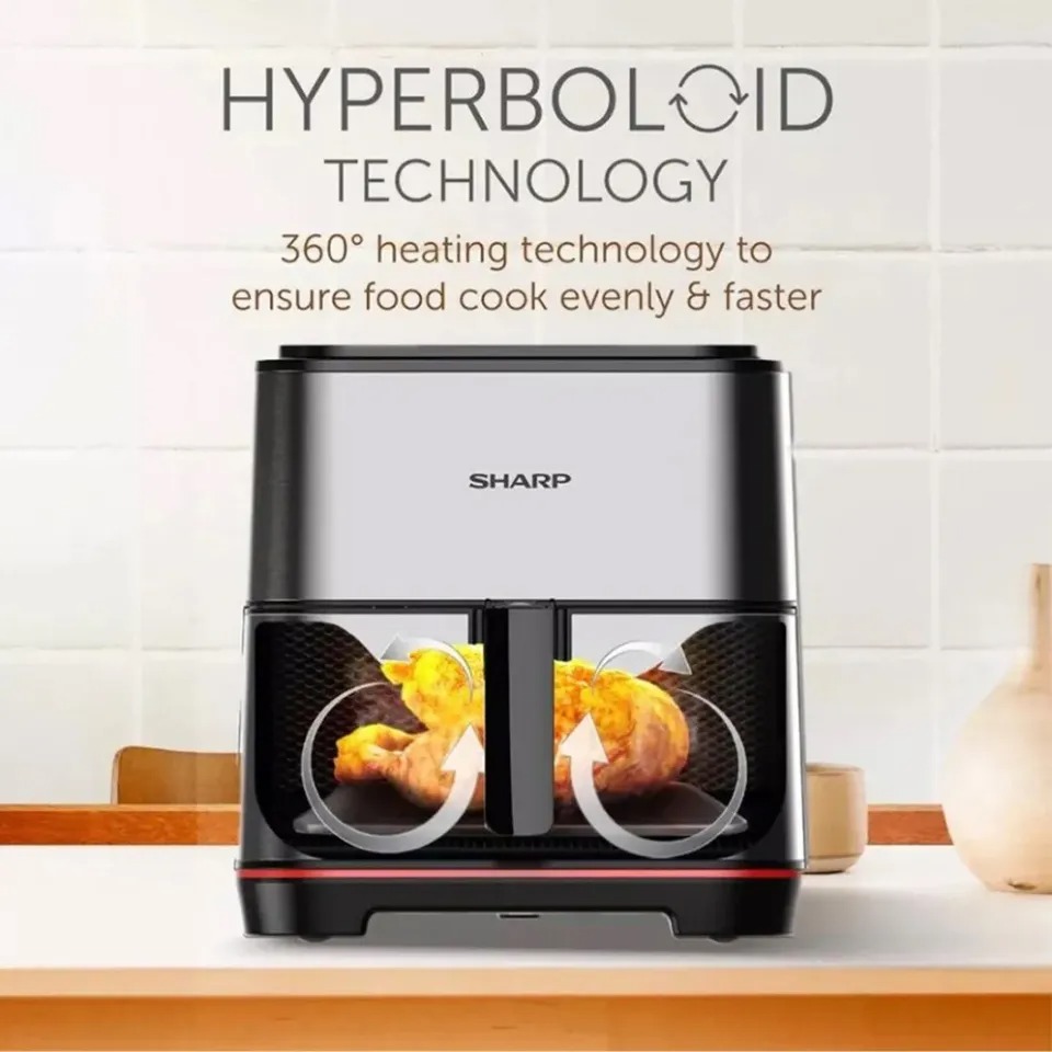 Sharp KF-AF70RT-S3 || 7L || Air Fryer - Thumbnail 5