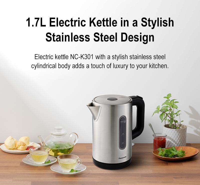 Panasonic NC-K301 || 1.7L ||  Electric Kettle - Thumbnail 3